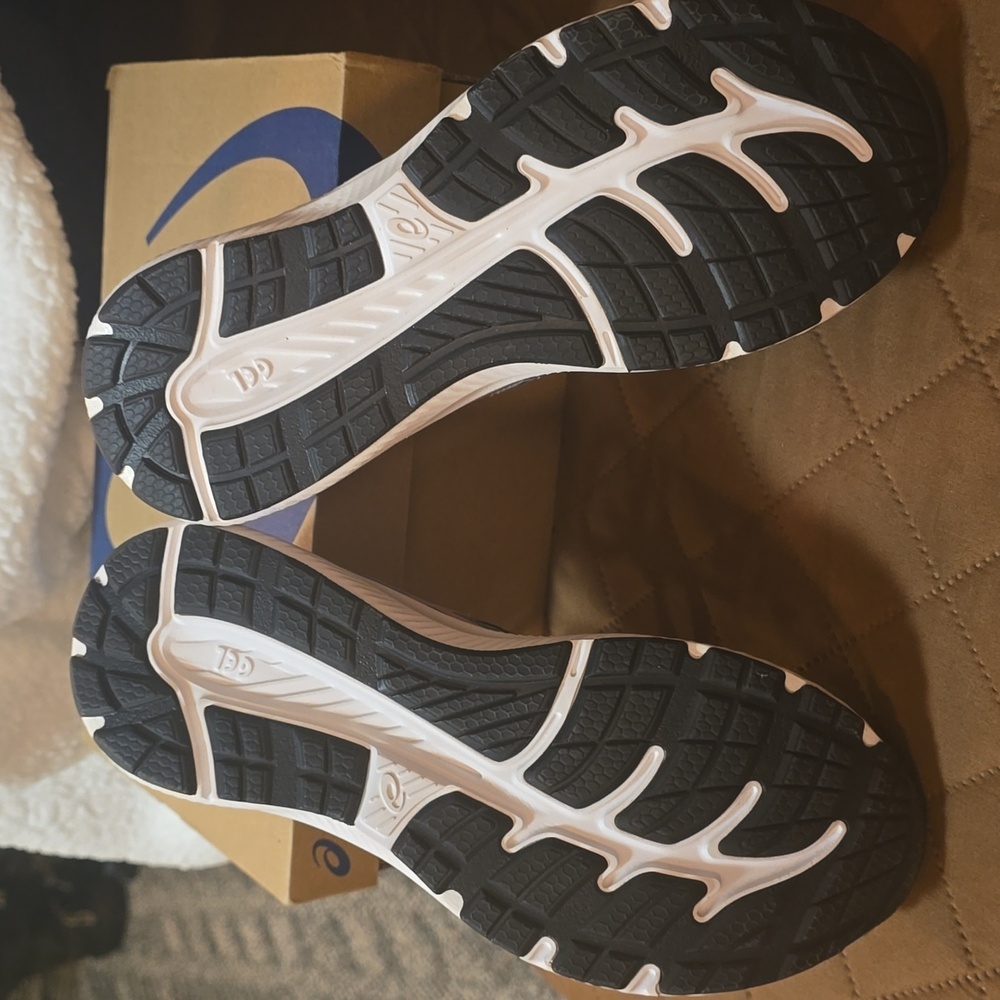 Asics Pink and Gray Athletic Sneakers - Picture 3 of 4
